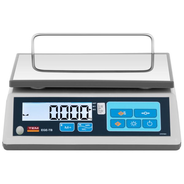 Iepirkšanās svars 30 kg / 10 g LCD m legalizācija