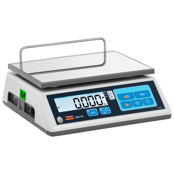 Iepirkšanās svars 30 kg / 10 g LCD m legalizācija