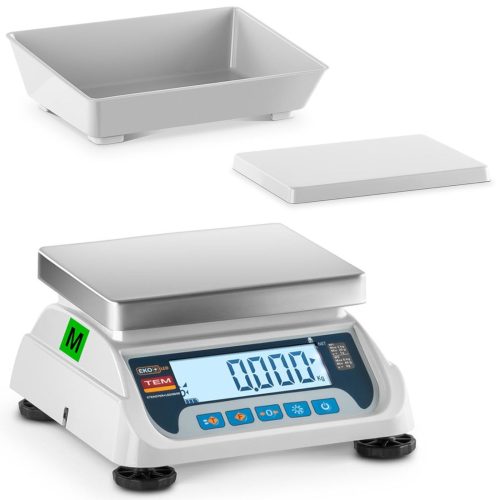 Tabulas svars 2 platformas saskarne RS232 6 kg / 2G LCD M legalizācija