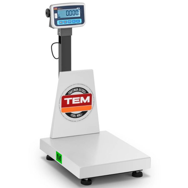 Platformas svara rūpnieciskā saskarne RS232 150 kg / 50 g LCD M legalizācija