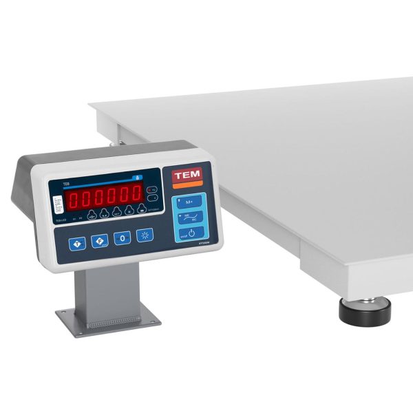 Platformas svara rūpnieciskā saskarne RS232 1500 kg / 500 g LED m legalizācija