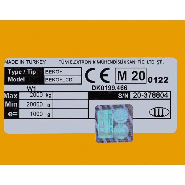 Paletes ratiņi ar svaru līdz 2000 kg iekrāvēja 1150 mm LCD