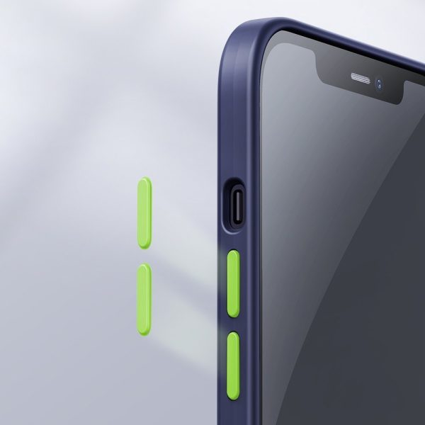 Aizsardzības korpuss iPhone 12 mini krāsu sērijai melna