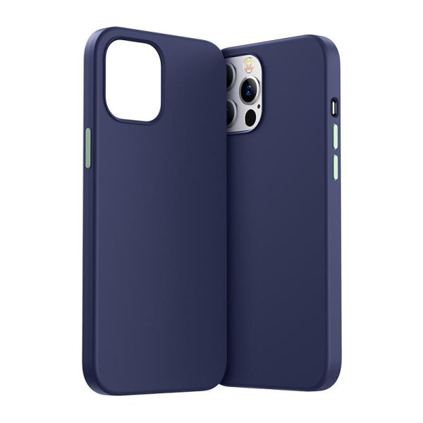 Aizsardzības korpuss iPhone 12 mini krāsu sērijai zilā krāsā Aizsardzības korpuss iPhone 12 mini krāsu sērijai zilā krāsā