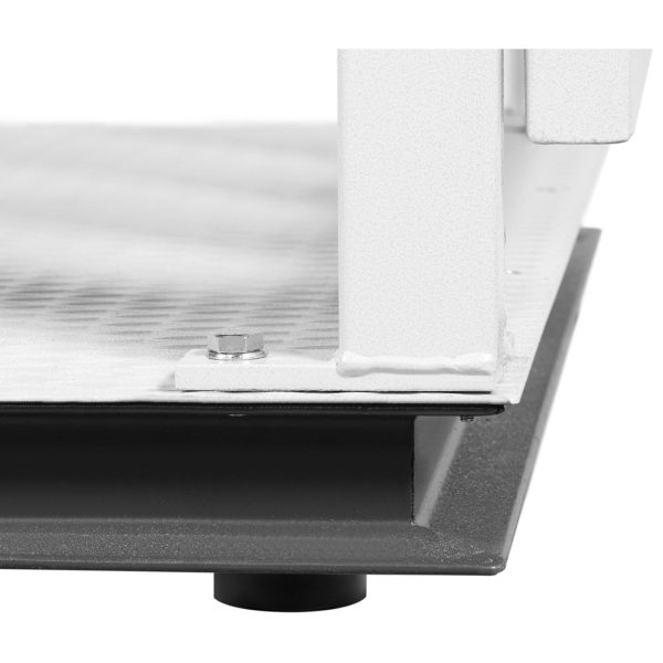 Veterinārais inventārs Veterinārais svars ar dzīvnieku būru 1500/0,5 kg 110x240 cm LCD