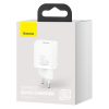 Super Fast Si 1C USB-C 30W PD QC White Network Charger