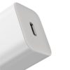Super Fast Si 1C USB-C 30W PD QC White Network Charger