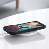 Gumijas elastīgs silikona korpuss iPhone 13 Pro melns korpuss