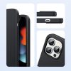 Gumijas elastīgs silikona korpuss iPhone 13 Pro Max Black