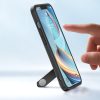 Stingrs korpuss ar želejas rāmi un iPhone 13 Pro melno bāzi