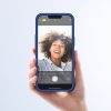 Gadījuma korpuss iPhone 13 Pro korpuss aizmugurē un priekšpusē + zils rūdīts stikls