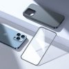 Gadījuma korpuss iPhone 13 Pro korpuss aizmugurē un priekšpusē + pelēks rūdīts stikls