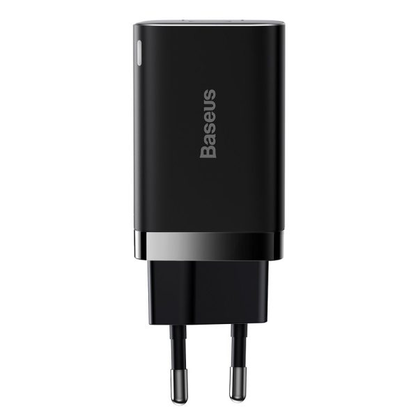 Ātrs USB-C 30W USB-C 30W QC SUP PRO BLACK