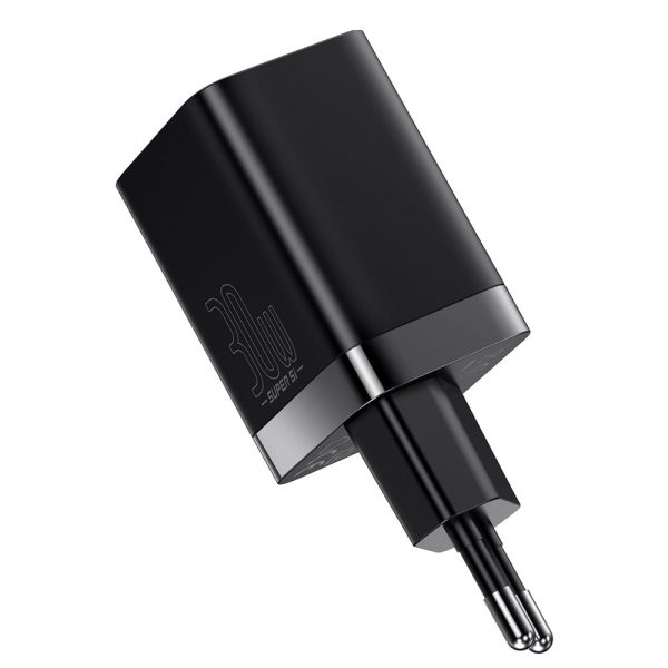Ātrs USB-C 30W USB-C 30W QC SUP PRO BLACK