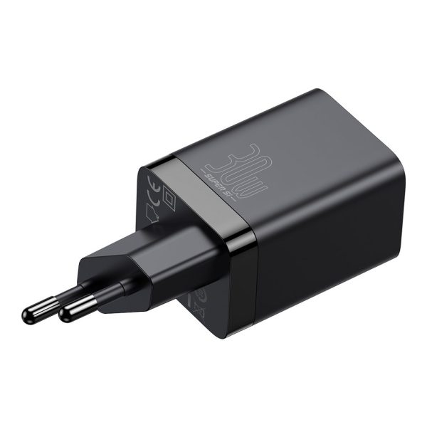 Ātrs USB-C 30W USB-C 30W QC SUP PRO BLACK