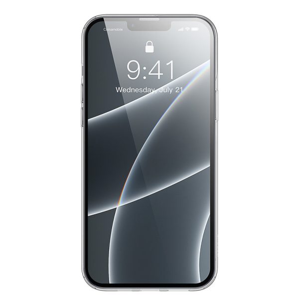 Caurspīdīga gēla korpuss iPhone 13 Pro Max Simple Series caurspīdīgs gadījums