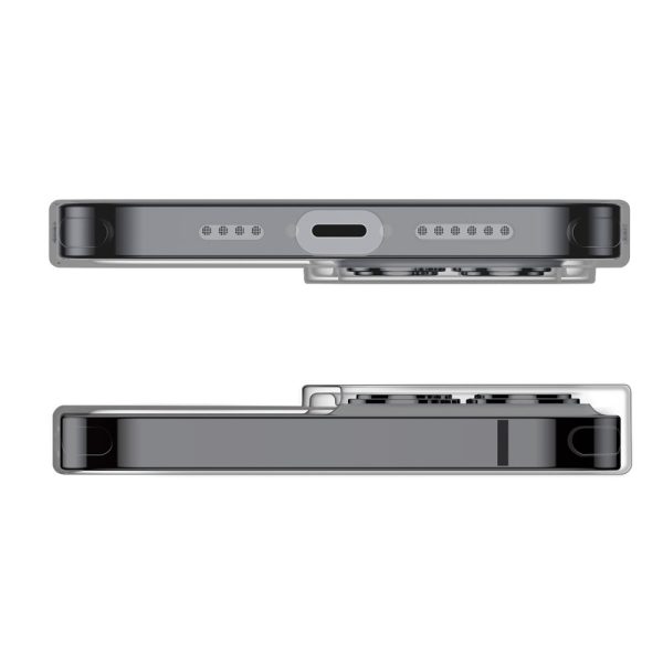 Caurspīdīga gēla korpuss iPhone 13 Pro Simple Series Case Black