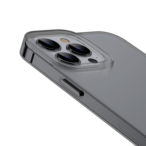 Caurspīdīga gēla korpuss iPhone 13 Pro Simple Series Case Black