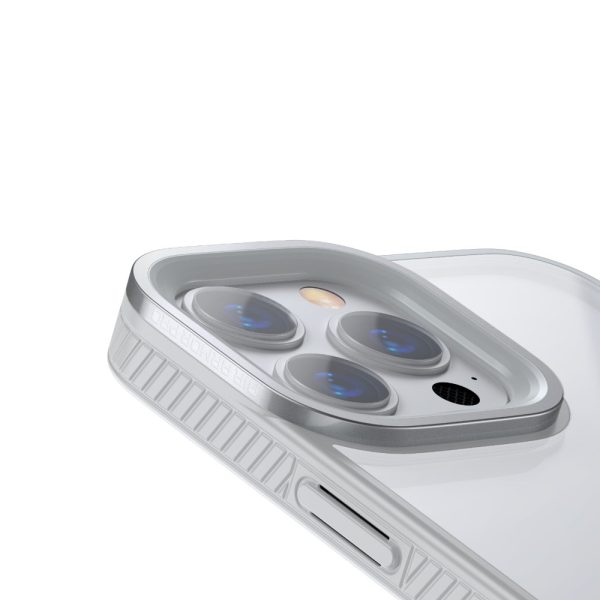 Bruņu izturīgs korpuss iPhone 13 Pro ar gēla rāmi pelēku