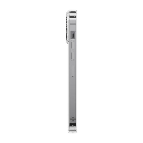 Gadījuma vāks iPhone 13 Pro Max Stingrais korpuss ar gēla rāmja caurspīdīgu rāmi