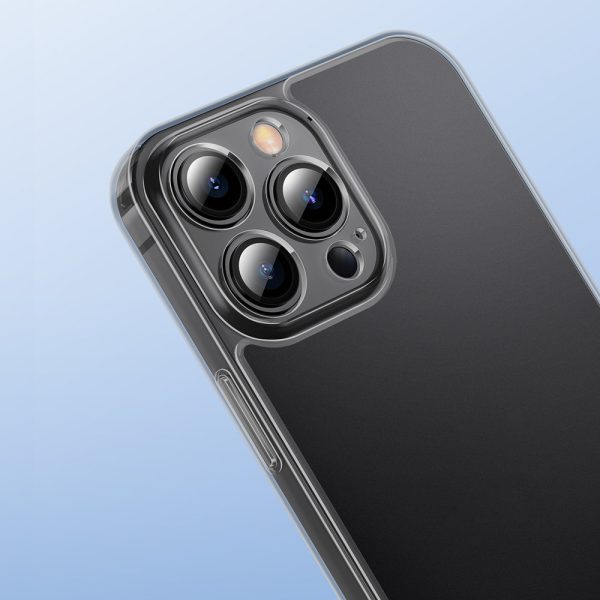 Gadījuma gadījums iPhone 13 Pro stingrs korpuss ar želejas rāmi melnu
