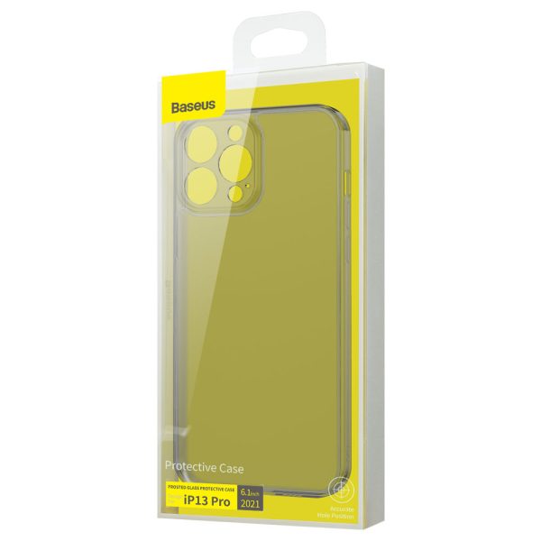 Gadījuma gadījums iPhone 13 Pro stingrs korpuss ar želejas rāmi melnu