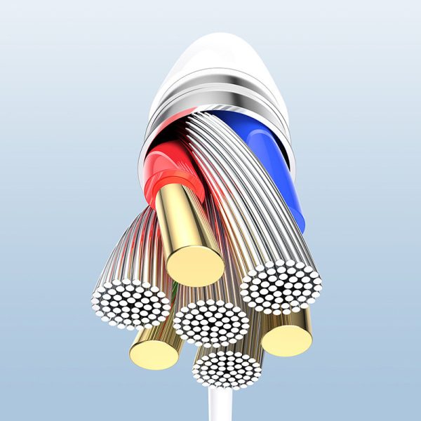 Rumbas adaptera karšu lasītāja iPhone OTG Lightning - USB SD TF balto karšu lasītājs