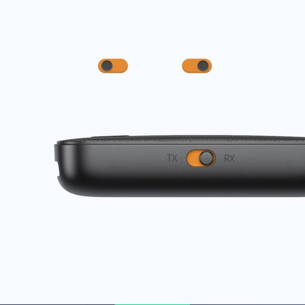 Bluetooth raidītāja mini ligzda 3,5 mm melns raidītājs