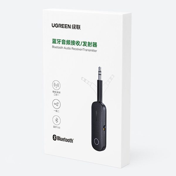Bluetooth raidītāja mini ligzda 3,5 mm melns raidītājs