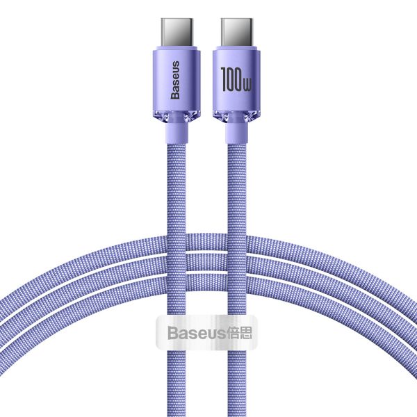 Kabelis Kabelis ātrai uzlādēšanai un USB datu pārsūtīšanai - USB -C 100W 1