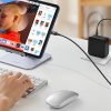 Kabelis USB-C 5A Kabelis Ātra lādēšana PD QC 1M balts