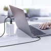 Kabelis USB-C 5A Kabelis Ātra lādēšana PD QC 2M balts