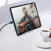 Kabelis USB-C 5A Kabelis Ātra lādēšana PD QC 2M balts