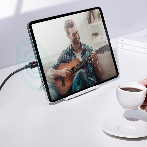 Kabelis USB-C 5A Kabelis Ātra lādēšana PD QC 2M balts
