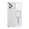 Magnētiskā korpusa korpuss ar iPhone 13 Pro 6.1 '' 2021 caurspīdīgs