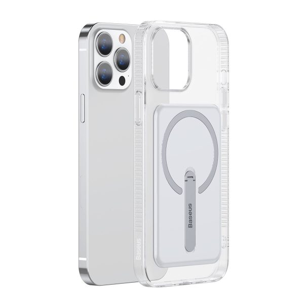 Magnētiskā korpusa korpuss ar iPhone 13 Pro 6.1 '' 2021 caurspīdīgs