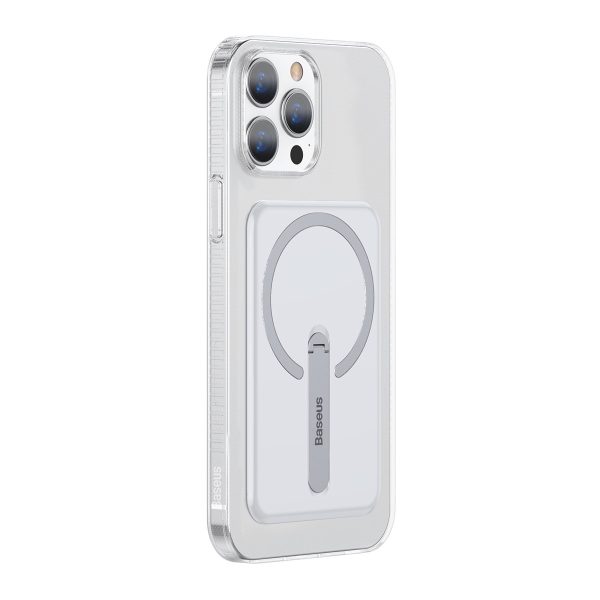 Magnētiskā korpusa korpuss ar iPhone 13 Pro 6.1 '' 2021 caurspīdīgs