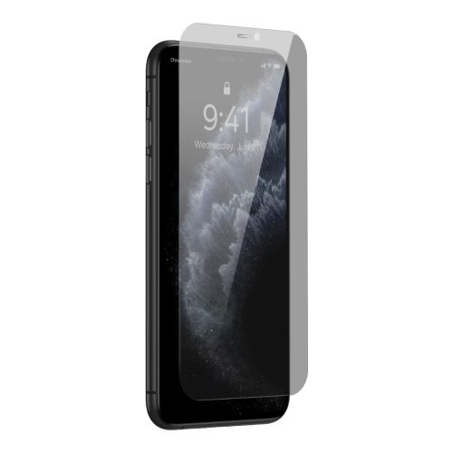 Rūdīts stikls iPhone 11 Pro Max / iPhone XS Max + montāžas pozicionētājs