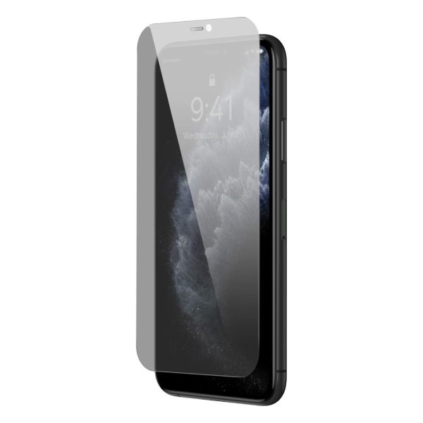 Rūdīts stikls iPhone 11 Pro Max / iPhone XS Max + montāžas pozicionētājs