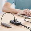 7in1 daudzfunkcionāls centrmezgls USB -C izplatītājs - 7x USB 3.0 PD DC 12V pelēks