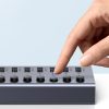 7in1 daudzfunkcionāls centrmezgls USB -C izplatītājs - 7x USB 3.0 PD DC 12V pelēks