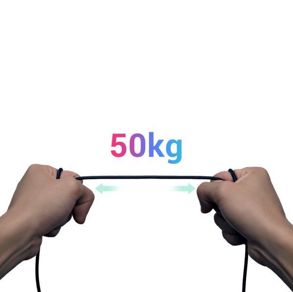 Leņķa sānu kabeļa audio kabelis Aux 2x mini ligzda 3,5 mm 1m zilā krāsā