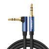 Aux 2x mini domkrata leņķa kabelis 3