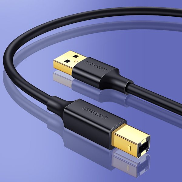 Kabelis USB kabeļa tips B vīriešu printerim - USB 2,0 vīrieši 480Mbps 2m melns