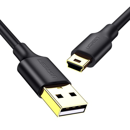 Kabelis 5 -pin apzeltīts USB - mini USB 0