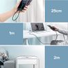Kabeļa kabeļa USB adapteris - USB -C ātrs lādiņš 3,0 3A 0,25M melns