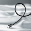 Kabeļa kabeļa USB adapteris - USB -C ātrs lādiņš 3,0 3A 0,25M melns