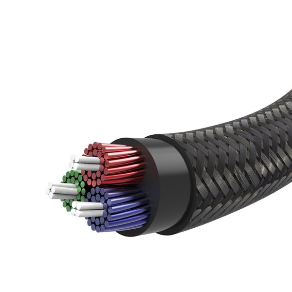 Adaptera adapteris mini domkrata austiņām 3,5 mm 0,5 m zilā krāsā