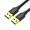 USB kabeļa kabelis - USB 3.2 3M melns