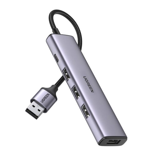 Hub USB rumbas distroller - 4x USB 3.0 pelēks